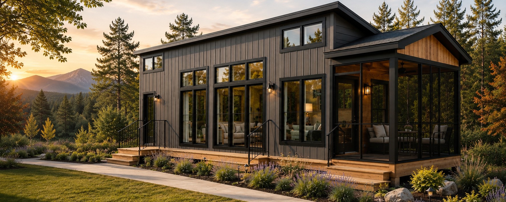 Acadia. The extra large tiny home by Utopian Villas