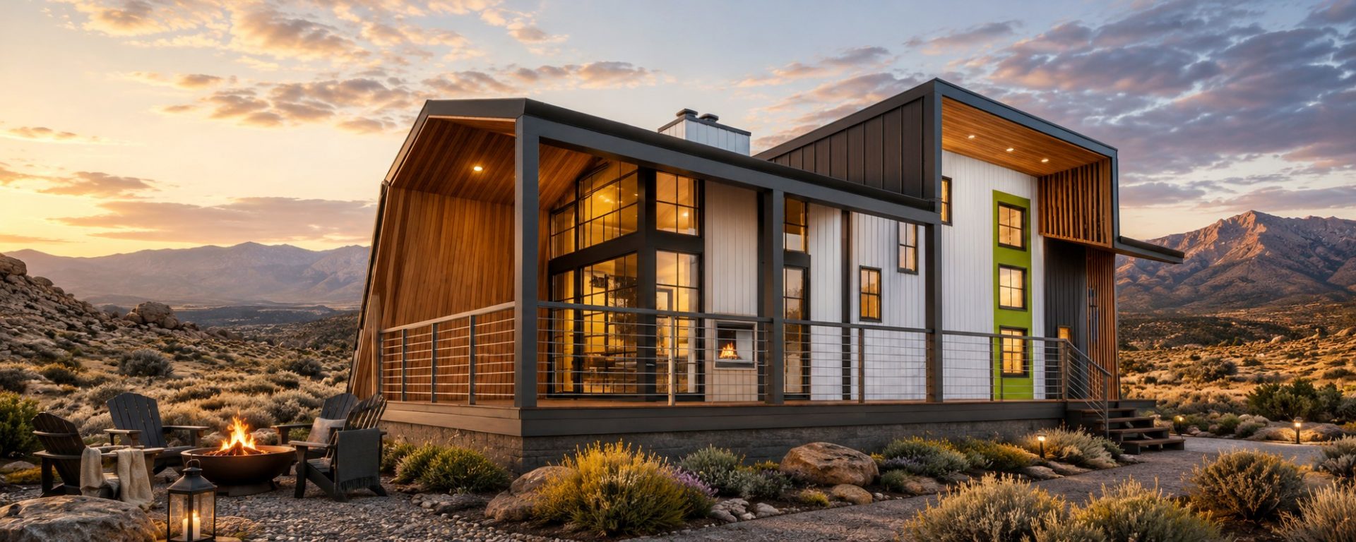 3 bedroom ADU tiny home. The Mammoth by Utopian Villas.