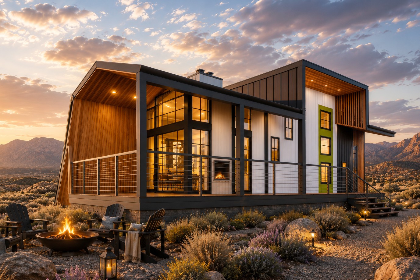 3 bedroom ADU tiny home. The Mammoth by Utopian Villas.
