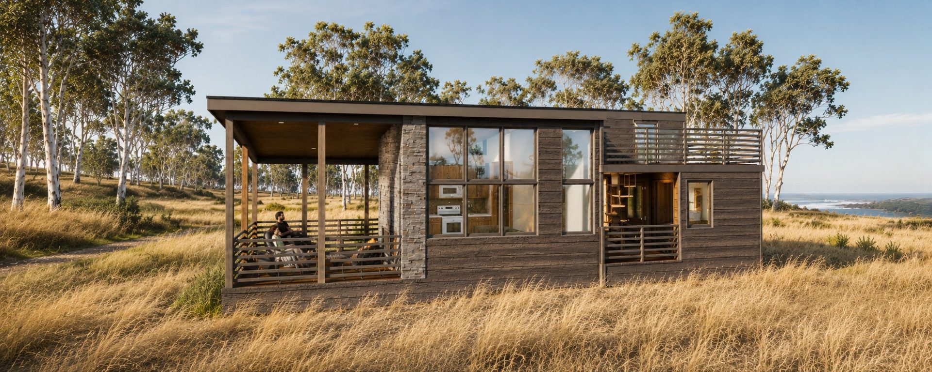 Luxury accessory dwelling unit (ADU) by Utopian Villas with contemporary design and expansive glass.