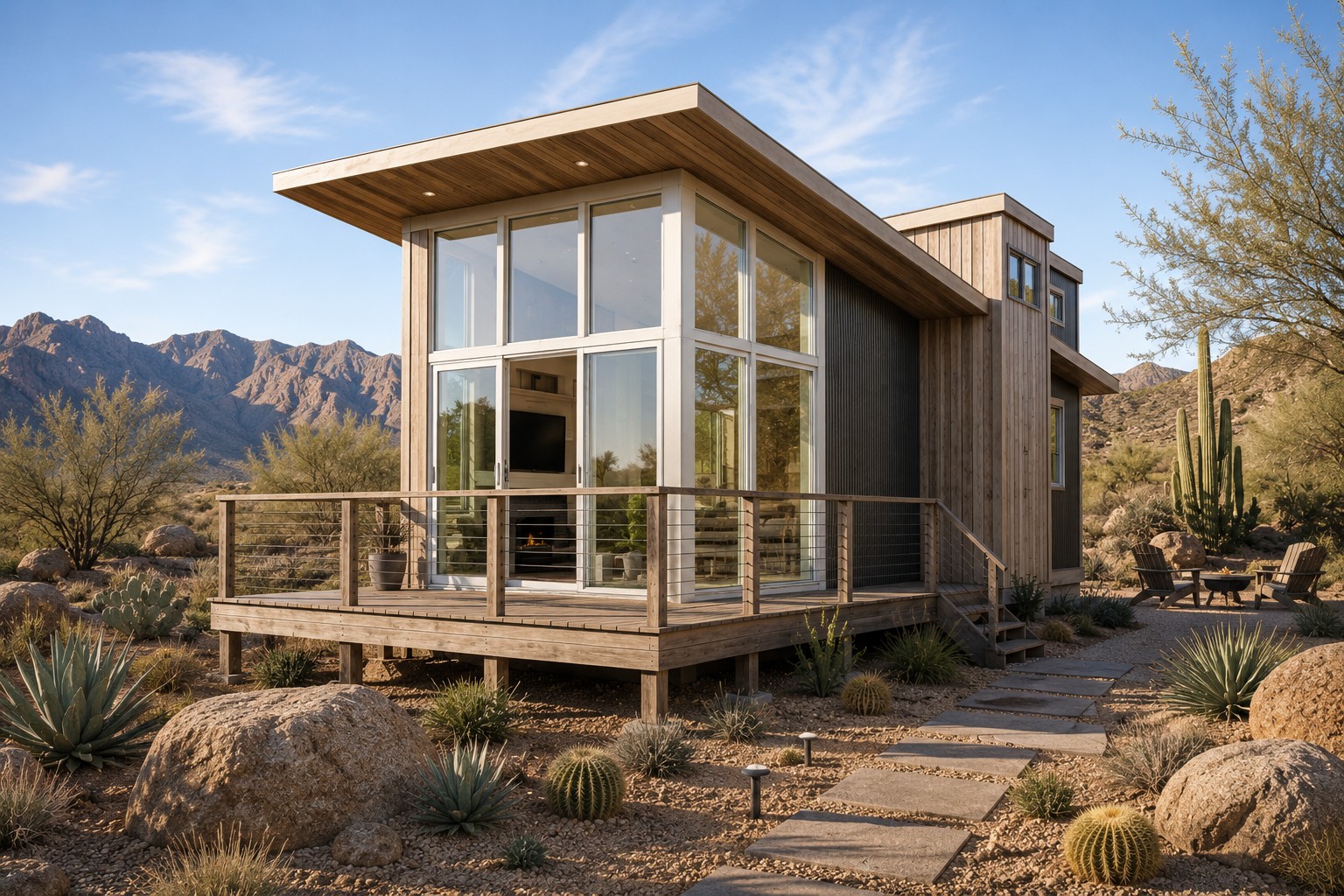 Glamorous 3 bedroom tiny home park model RV. The Olympic by Utopian Villas.